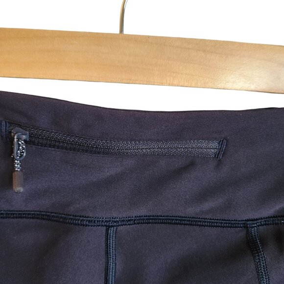 Lululemon Pants Women's 4 Blue Tight Stuff Tight II 25" Inseam Workout Gym - Picture 9 of 10
